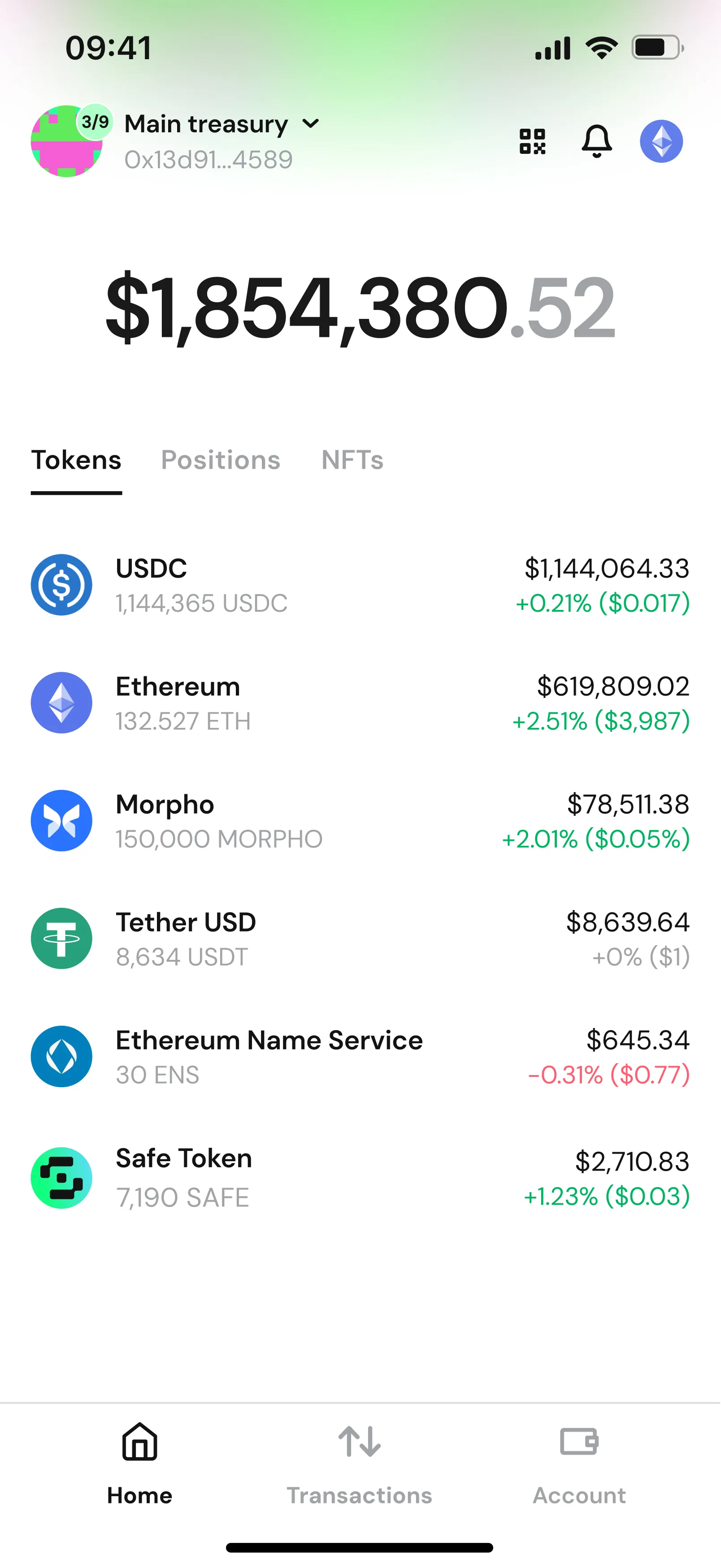 multisig wallet - Safe{Wallet}